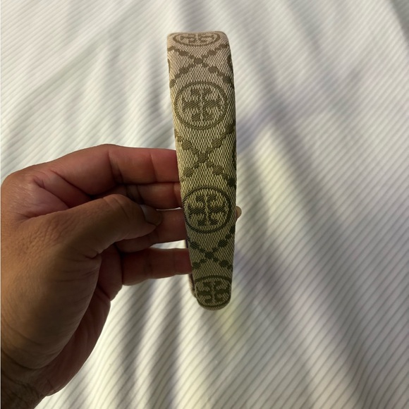 Tory Burch Tan Geometric Headband main image 4